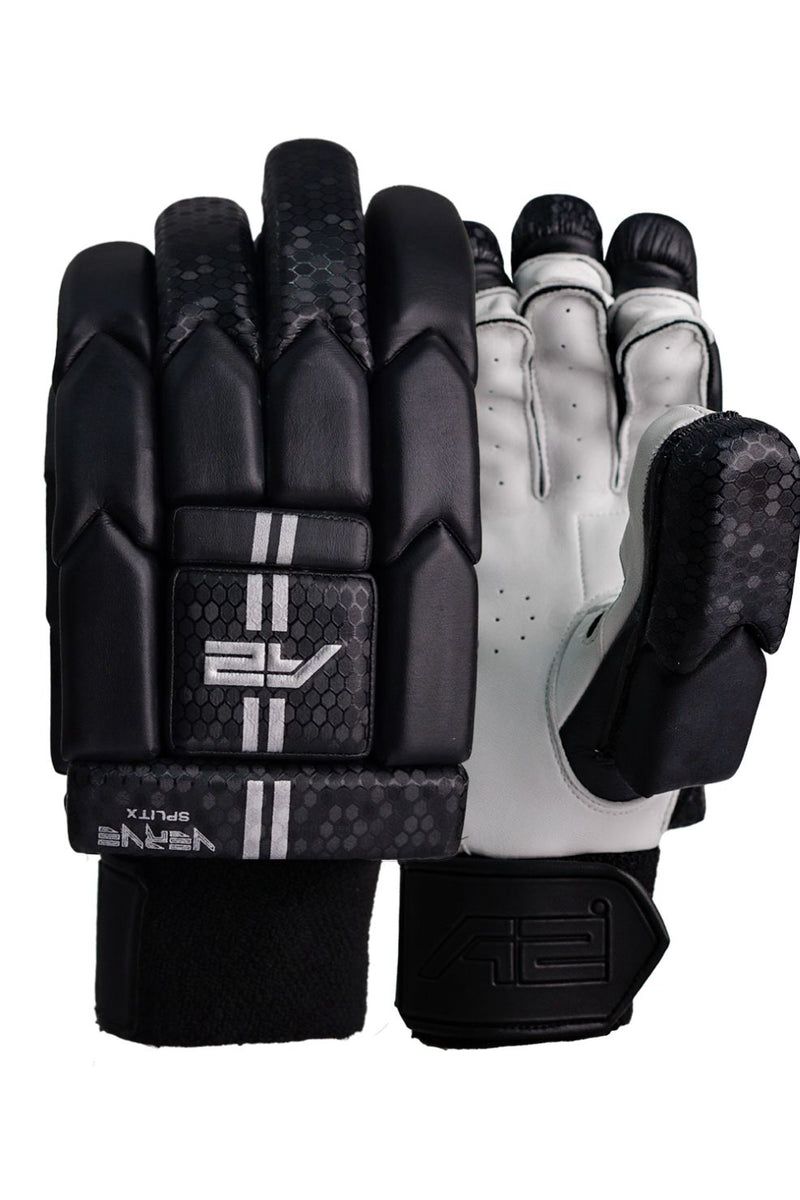 Cricket Batting Gloves - Black