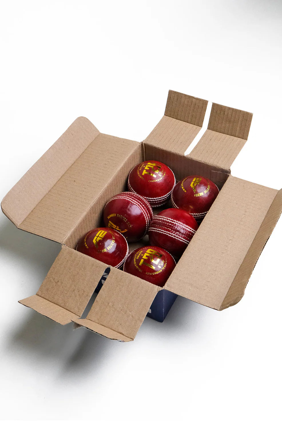 Cricket Leather Balls -  Red (50 overs )(pack of 6)