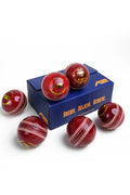Cricket Leather Balls - Red (20 overs )(pack of 6)